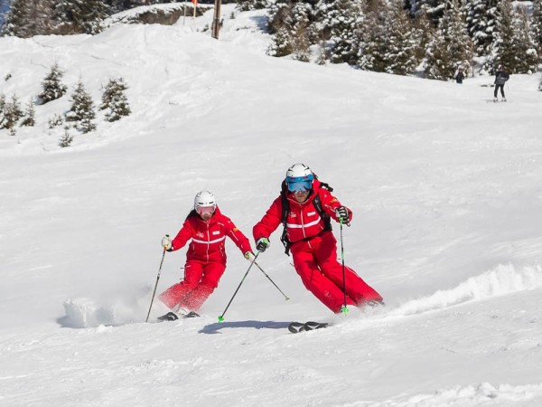 Anna und Hannes Schernthaner, die Chefskilehrer unserer Skischule